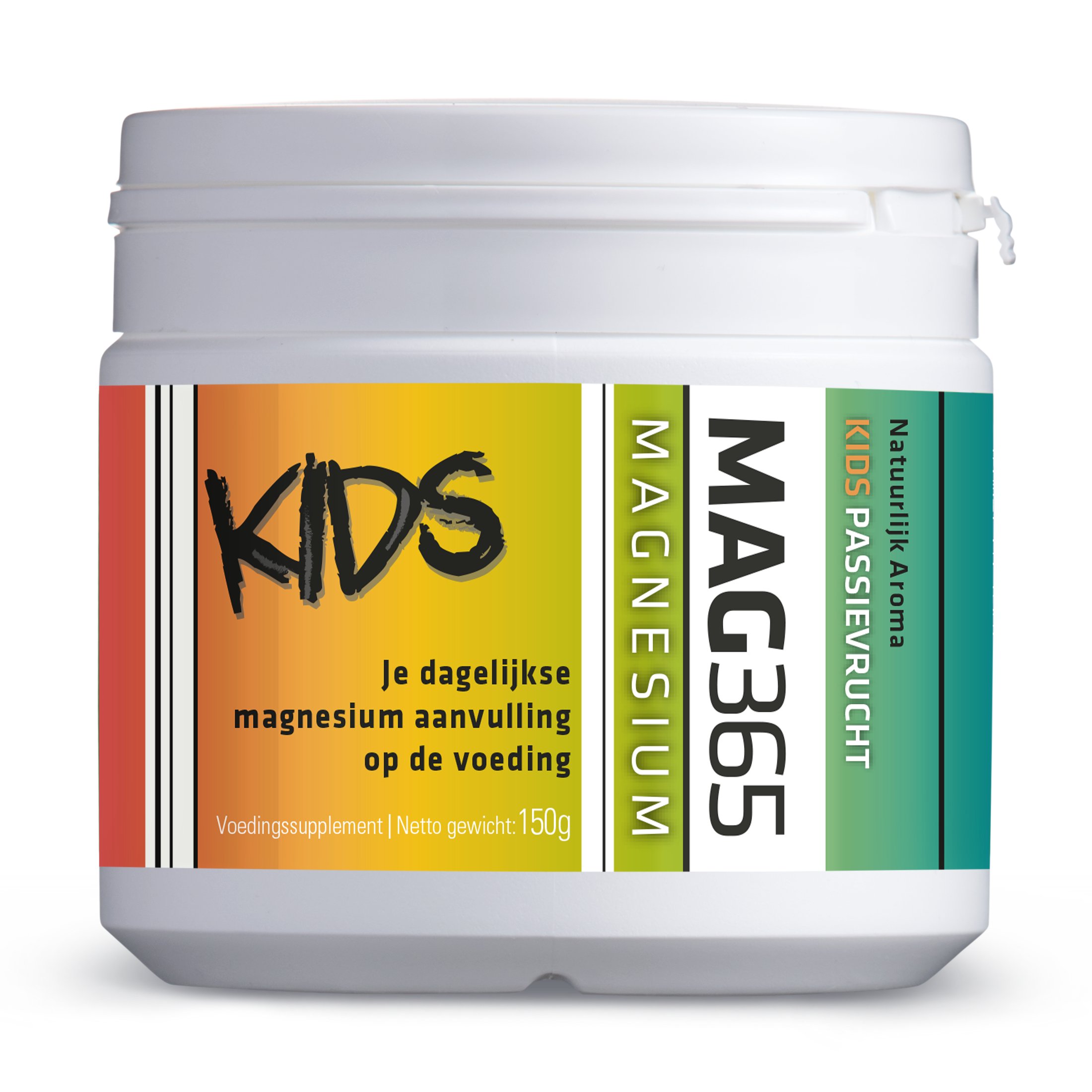 Merken-MAG365-Magnesium-KIDS-Passievrucht-150-gram